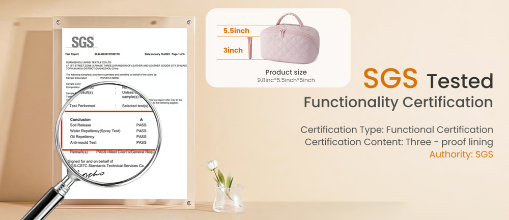 Last Day 49%OFF 🎉🎉Makeup Bag™ Travel Toiletry Bag for Women